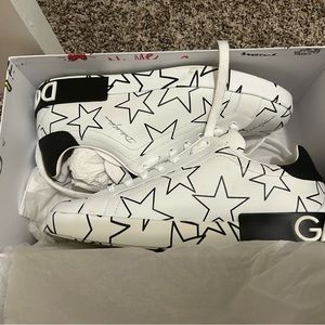 Dolce&gabbana stars/cream shoes